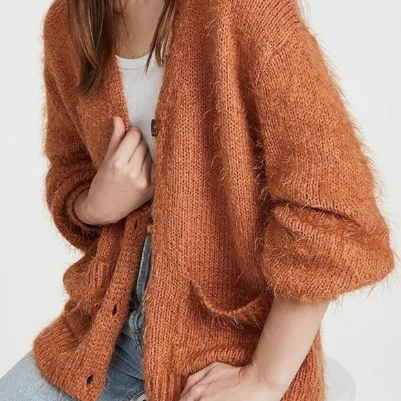 Free People Nevermind Cider Cardigan - Picture 2 of 7